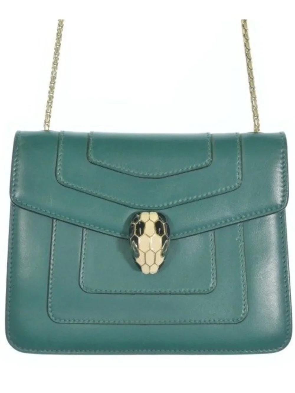 Bvlgari Shoulder Bag Green